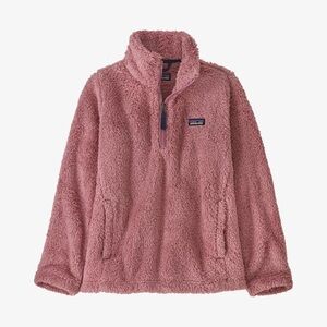 Patagonia Los Gatos 1/4 zip fleece top Fuzzy Mauve